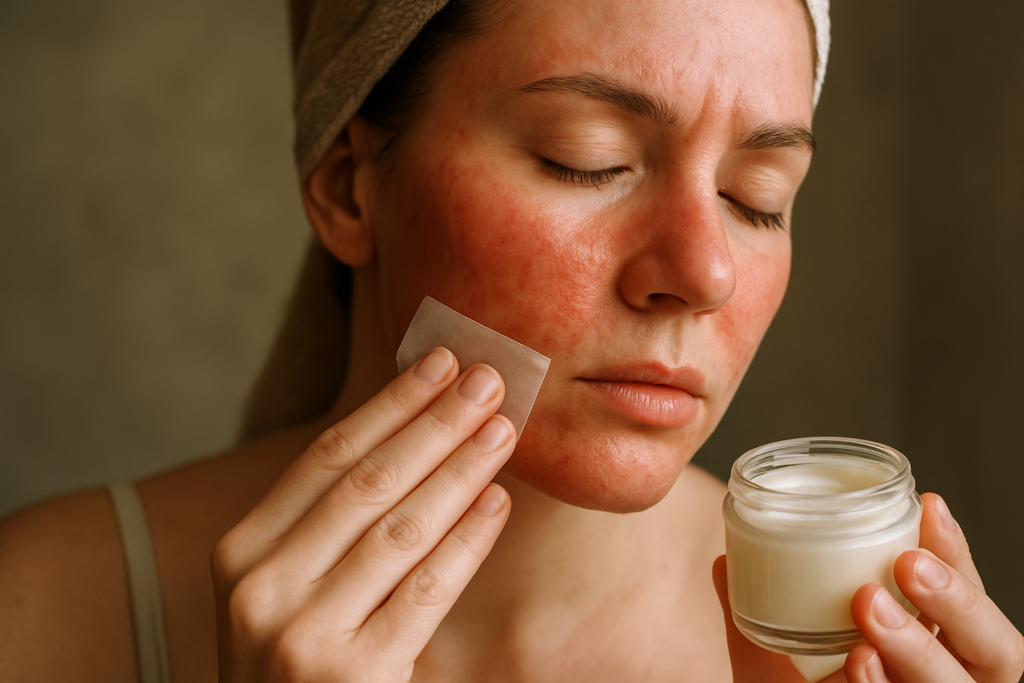 Brûlure épilation cire froide visage : comment calmer les rougeurs et soigner l’irritation