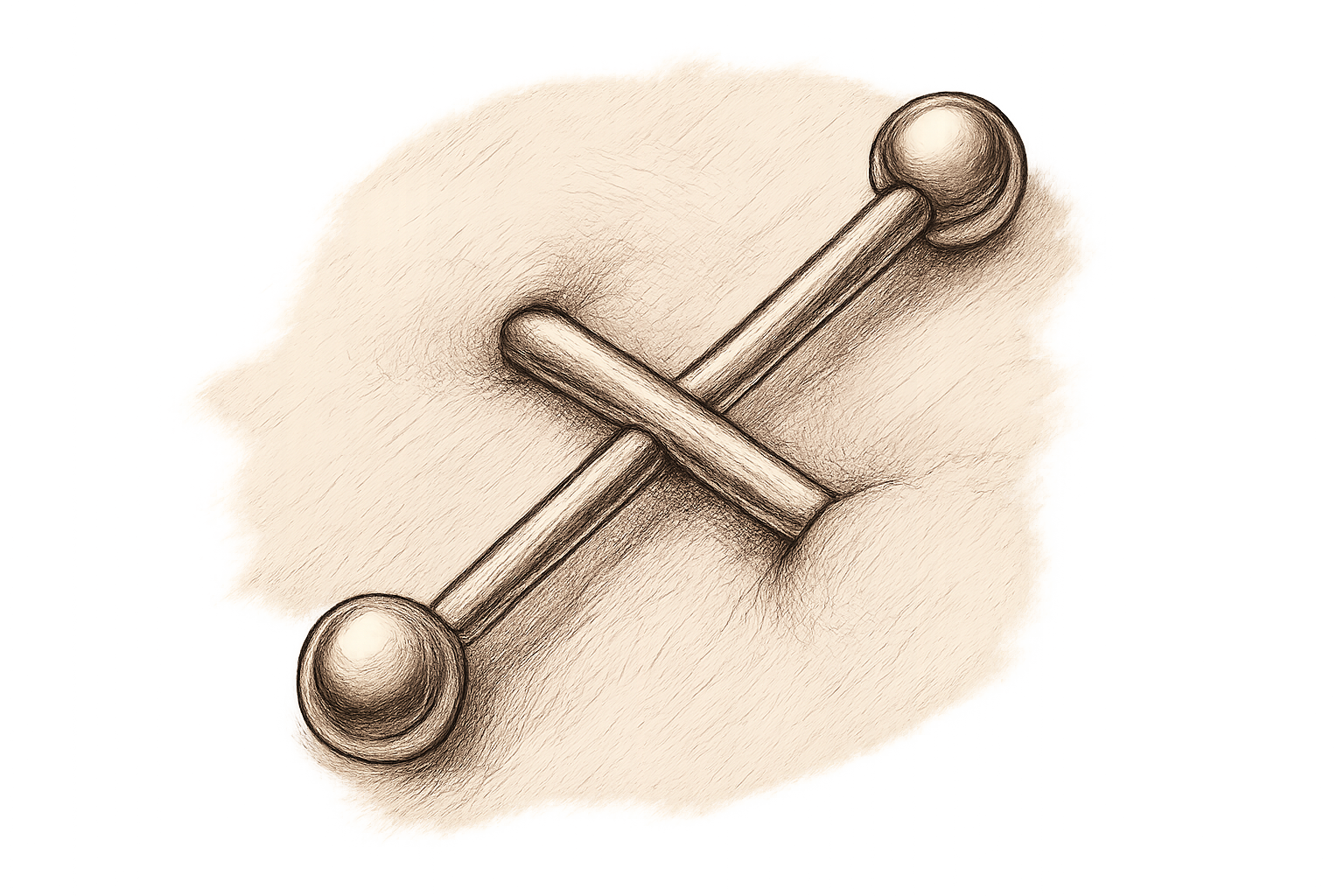 magic cross piercing