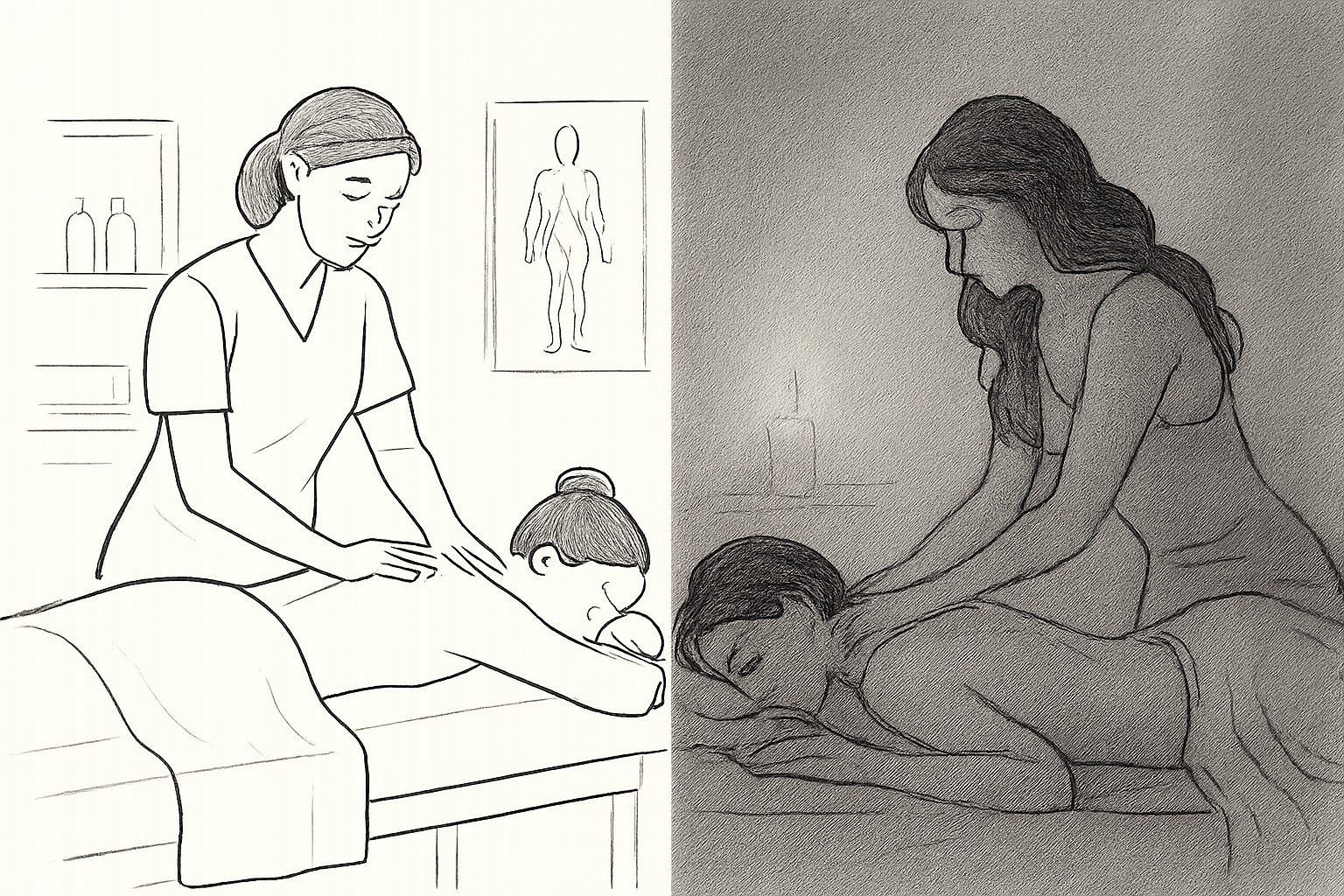 massage qui dérape