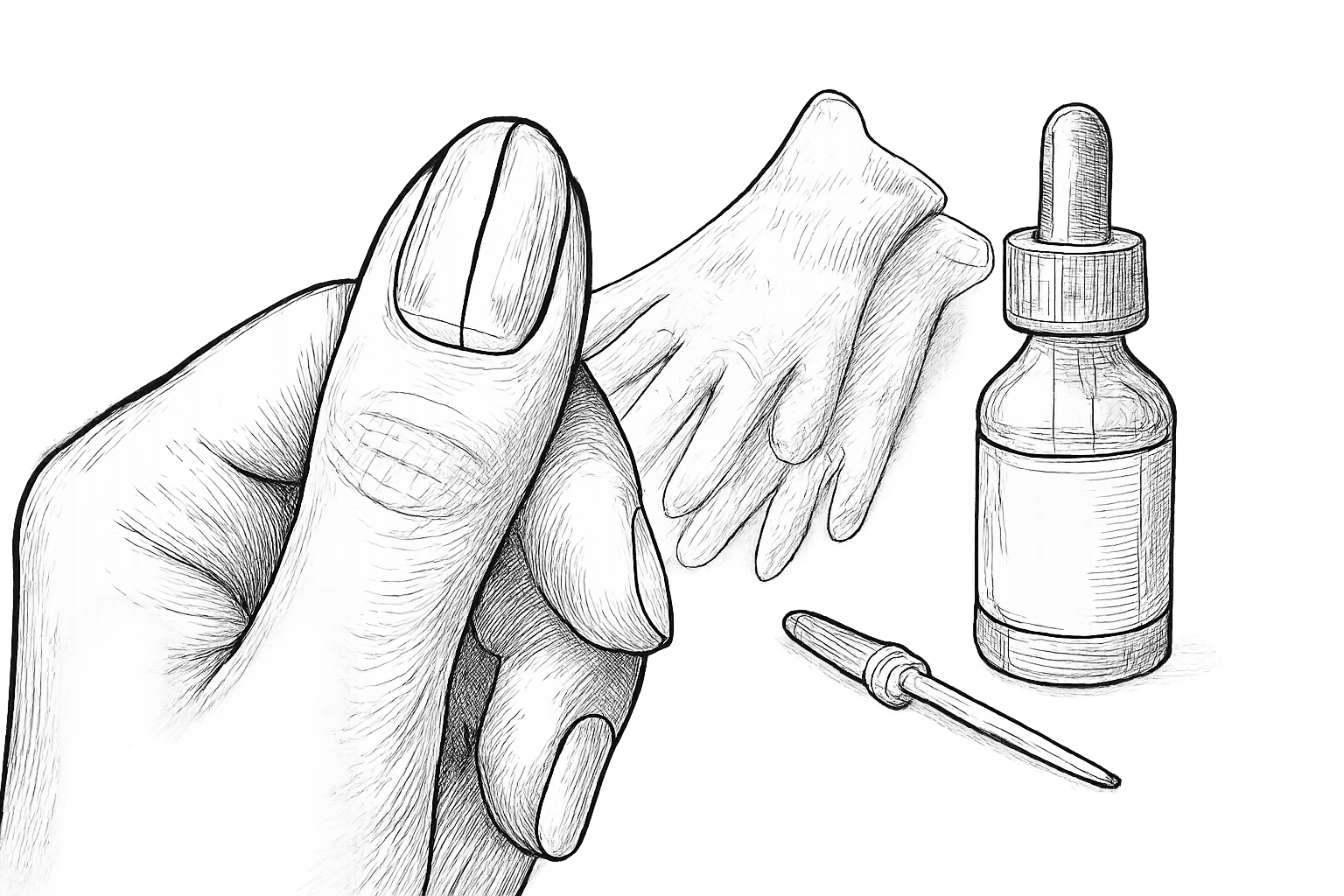 ongle qui se fend toujours au même endroit