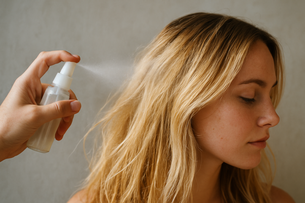 Spray éclaircissant cheveux : avis, risques et top des produits les plus efficaces