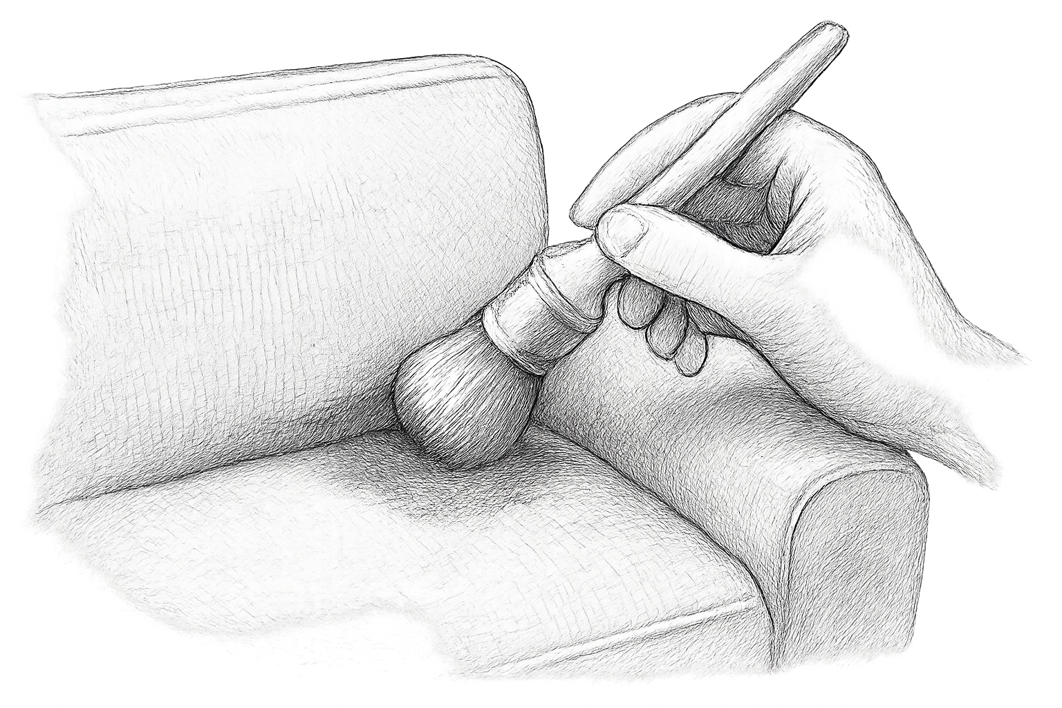 teindre un canapé en tissu non déhoussable