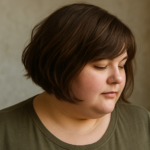 Visage rond obèse : quelle coupe de cheveux adopter pour affiner son visage quand on est en surpoids ?